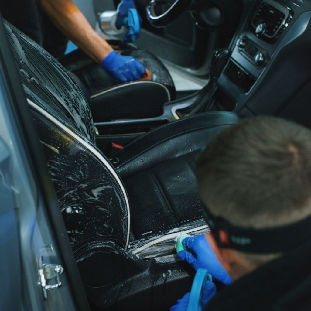 Car seat cleaning deep service in Brisbane and Adelaide by The Clean Master professional cleaners