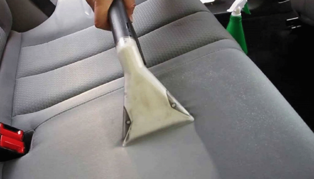 Car seat cleaning services in Adelaide by The Clean Master with expert care