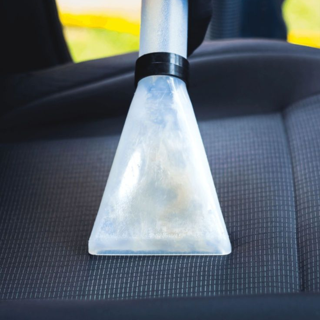 Car seat cleaning tailored methods with professional machine cleaning in Brisbane and Adelaide by The Clean Master