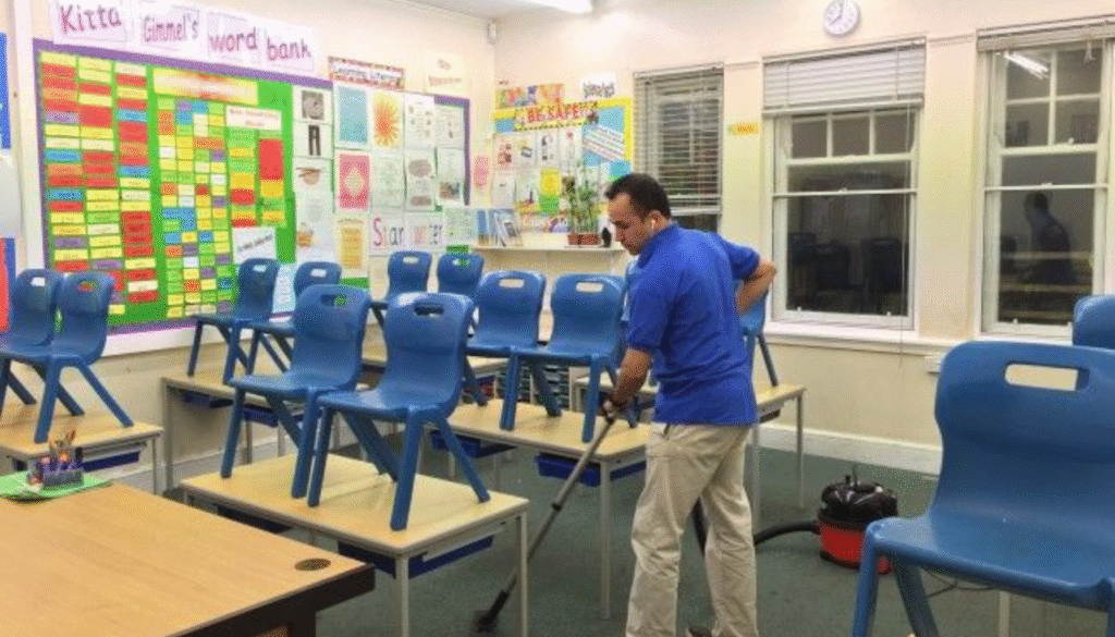 Commercial cleaning services for schools and educational facilities in Brisbane and Adelaide.