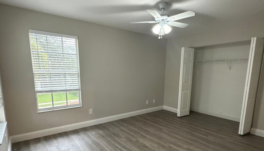 End of lease cleaning bedroom service by The Clean Master in Brisbane and Adelaide
