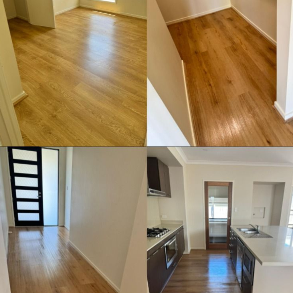 End of lease cleaning services showing different house views in Brisbane and Adelaide