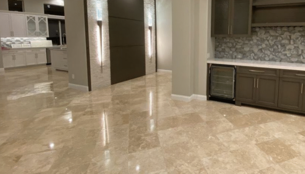 Indoor Cleaning services for marble floor polishing in Brisbane and Adelaide