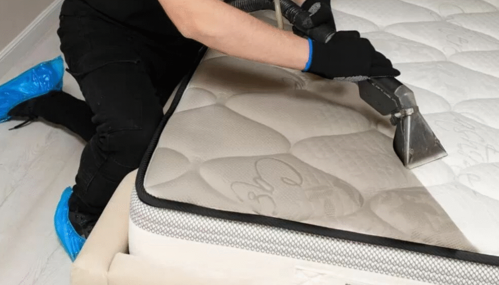 Mattress cleaning services in Brisbane and Adelaide by The Clean Master for residential and commercial clients