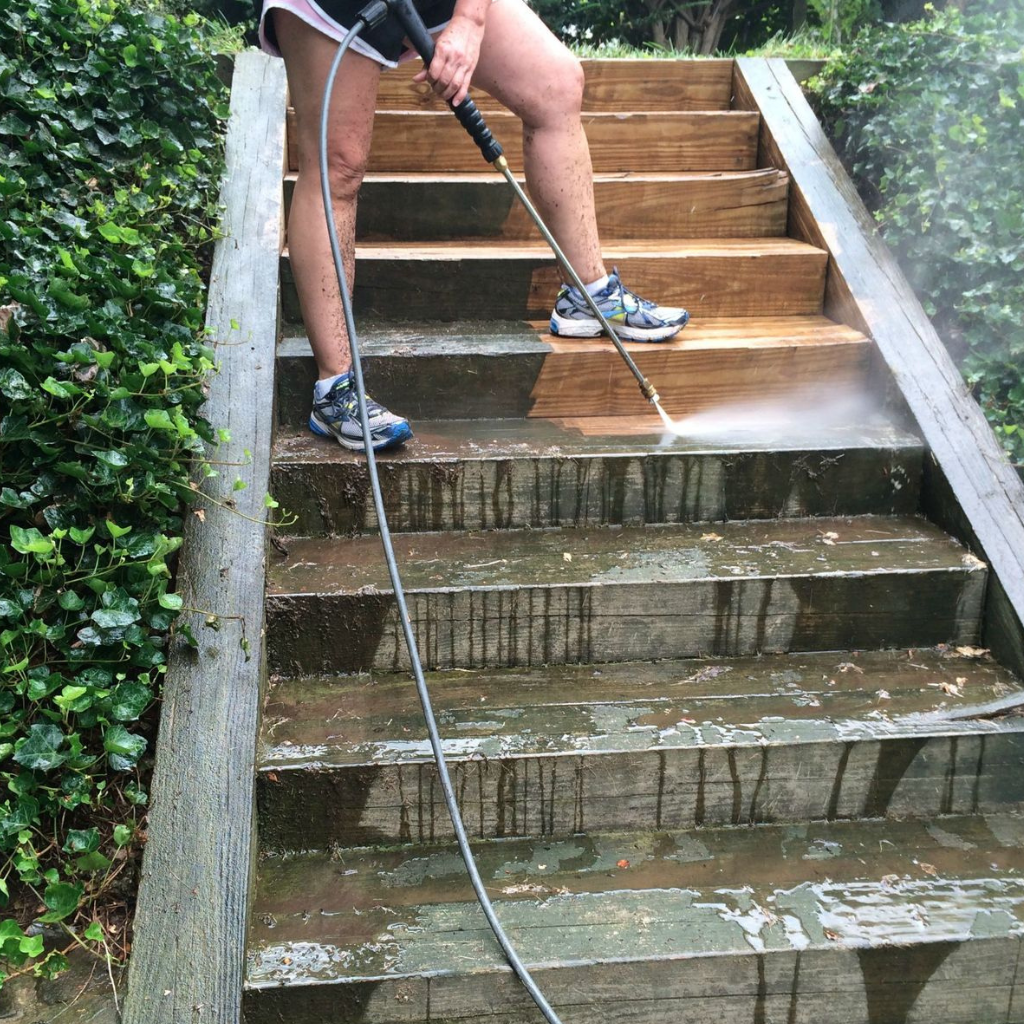 Outdoor Cleaning services in Brisbane and Adelaide by The Clean Master ensuring quality assurance with professional high-pressure cleaning.