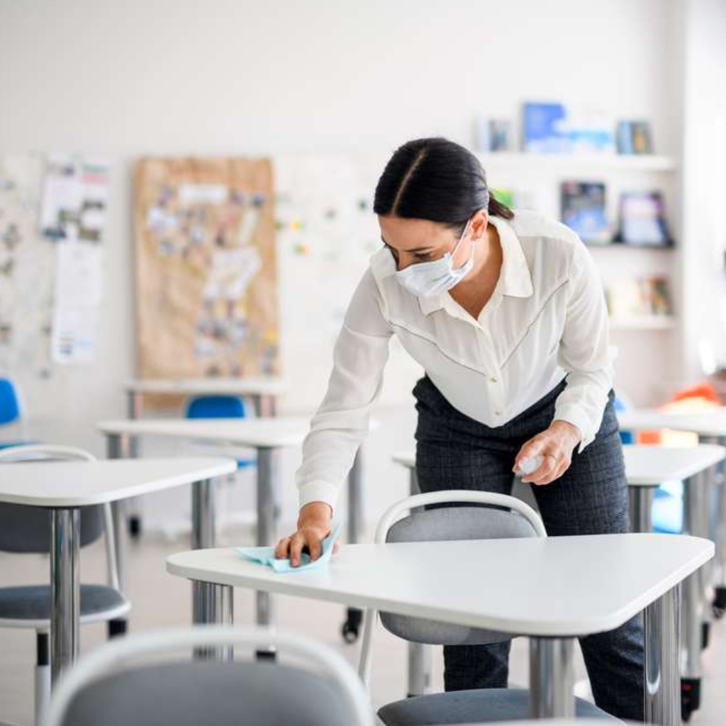 School Cleaning services in Brisbane and Adelaide with The Clean Master ensuring quality assurance in classrooms