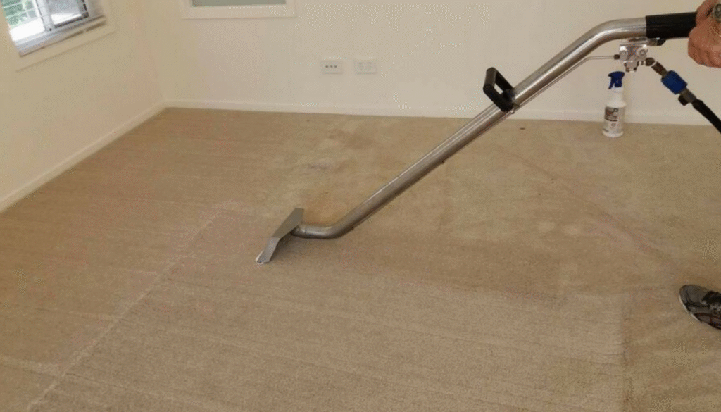 Spotless carpet cleaning finish by The Clean Master in Brisbane & Adelaide for residential and commercial carpets