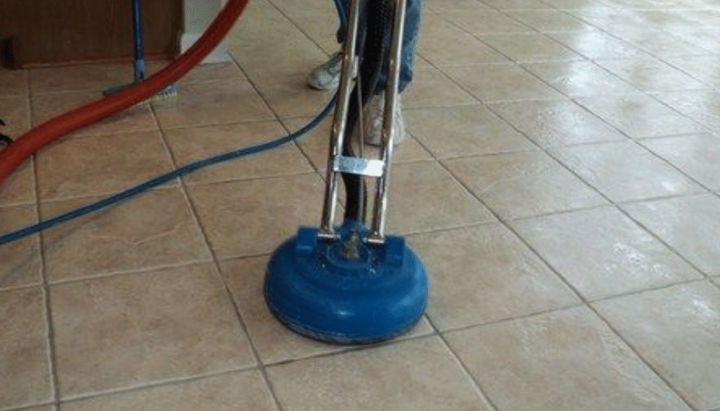 Deep floor cleaning services for tile and grout in Brisbane and Adelaide