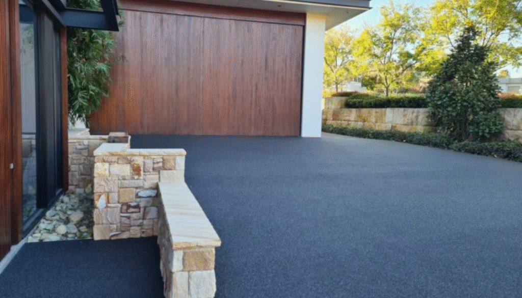 High Pressure Driveway Cleaning for modern home in Brisbane – The Clean Master